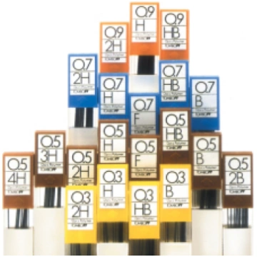 Zīmuļu kodoli TOMBOW 0.3mm, 2H, 12 gabali 36099 10