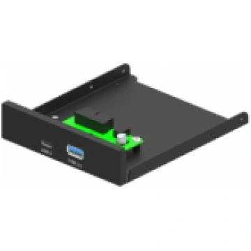 Adapteris Gembird Internal 3.5 Front PC Panel USB 