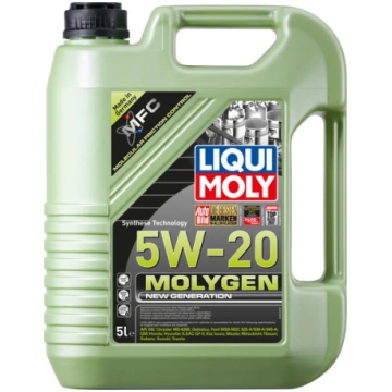 Molygen New Generation 5W20 (5L). Motoreļļa, kas v