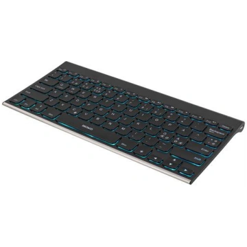 DELTACO wireless mini keyboard, Bluetooth with bui