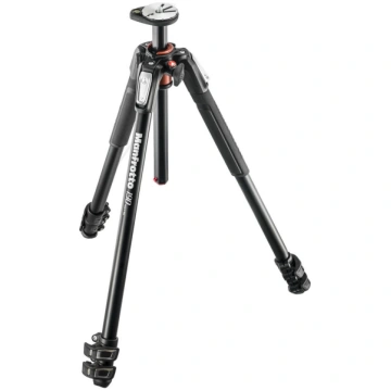 Manfrotto 190 Aluminimum 3-Section Tripod (MF-190X