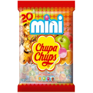 Ledenes CHUPA CHUPS mini, maisiņā, 120g 450-08079