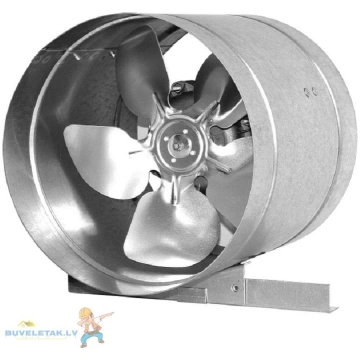 Ventilators zemspiediena kanāla, metāla, D150 VENT