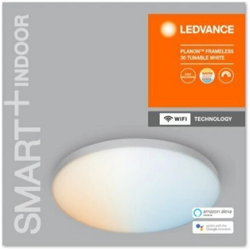 Viedais griestu LED gaismeklis Ledvance Smart Plan