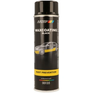 Vaska pārklājums 500 ml,MOTIP Waxcoating Black 500