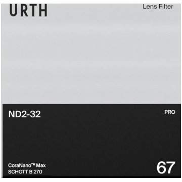 Filter, Urth, Urth 67mm Variable ND2-32 Filter Pro
