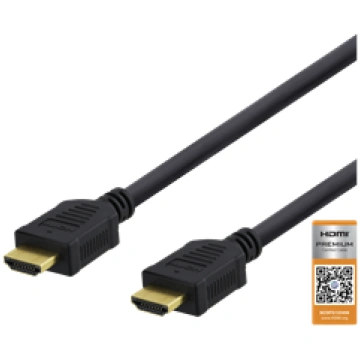 High-Speed Premium HDMI cable, 0,5m, Ethernet, 4K 