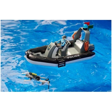 Dodge RAM 2500 Police Pickup with boat ( 400170202