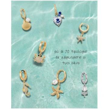 Charms per costumi - Cuore argento
