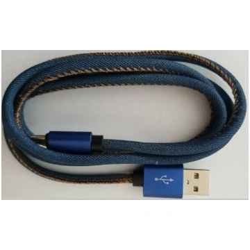 Gembird USB Male - Micro USB Male Premium denim 2m