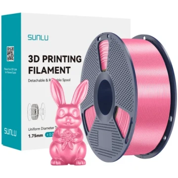 Sunlu PLA+ Silk Filaments Rozā