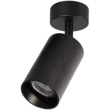 Alumīnija lampas galva Pipe, 1xGU10, melna Candell