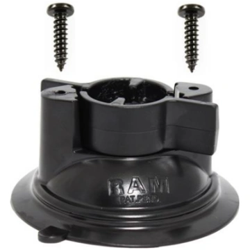 RAM UNPKD 3.3" DIA. SUCT CUP W/TWIST LCK RAM Mount