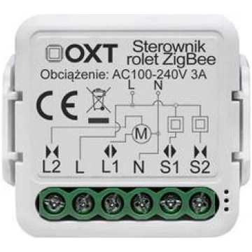 OXT mini rullo žalūziju kontrolieris (iebūvējams m