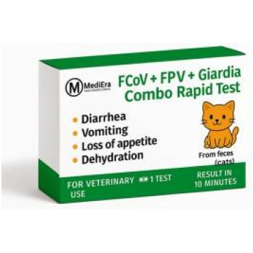 MediEra FCoV + FPV + Giardia lamblia antigēnu komb