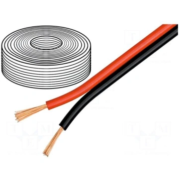 Wire: loudspeaker cable | 2x2,5mm2 | stranded | OF