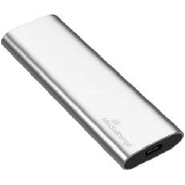 MediaRange 240 GB external SSD (silver USB-C 3.2 (