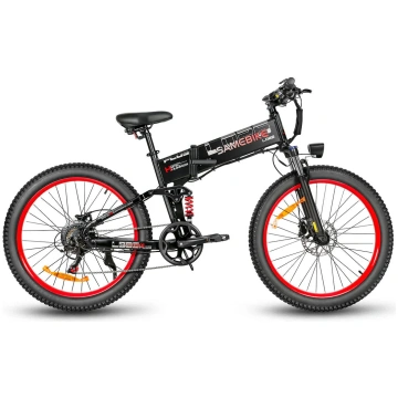 SAMEBIKE LO26 Plus 1000W jaudīgs saliekams elektri
