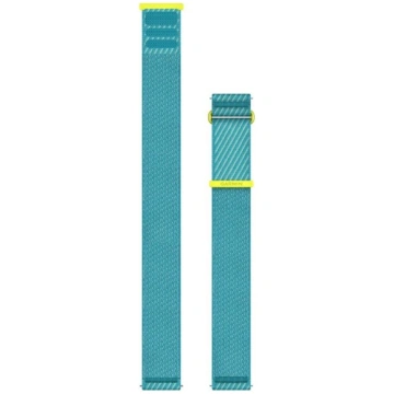 GARMIN Quick Release Band 22 mm, Amp Yellow/Turquo
