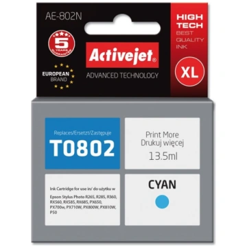 Activejet AE-802N tinte (Epson T0802; Supreme; 13,