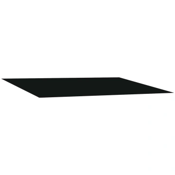 Markīzes rezerves audums melns 300 x 250 cm polies
