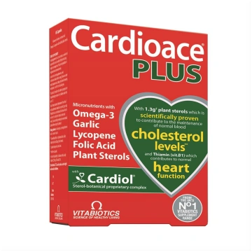 CARDIOACE PLUS, 60 kapsulas Vitabiotics Ltd