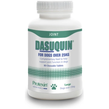 DASUQUIN KOŠĻ.TABL.N80 SUŅIEM VIRS 25 KG Protexin 