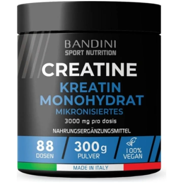 Kreatīna monohidrāts Bandini, 300g