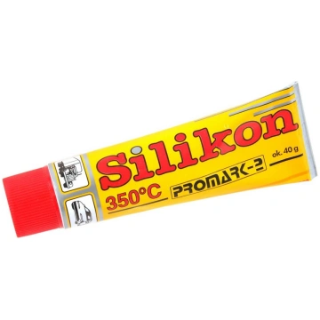 Augstas temperatūras silikona hermētiķis, 40g, sar