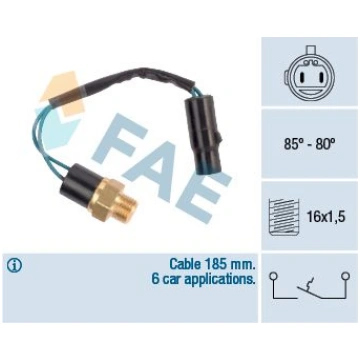 FAE 36610 Termoslēdzis, Radiatora ventilators