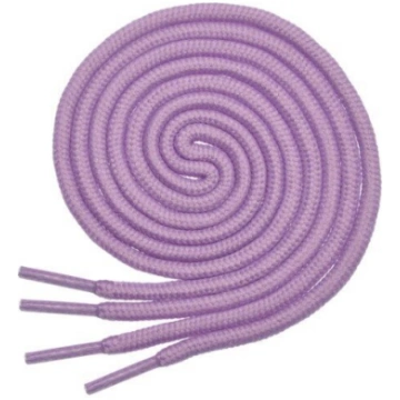 Apaļas kurpju šņores 3 mm 120 cm, gaiši violetas R