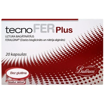 TECNOFER Plus 30 mg kapsulas N20