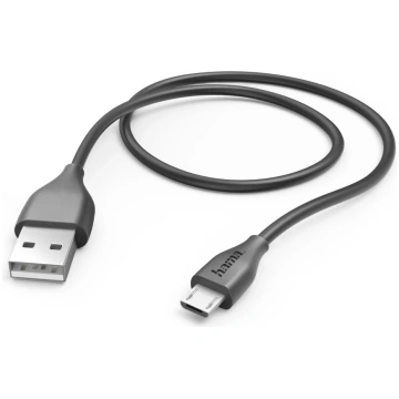 Hama Charging/Data Cable, Micro-USB, 1.4m, Black 0