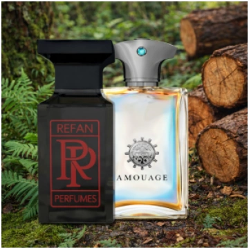 (TESTER GLASS BOTTLE) Amouage - Portrayal (SMOKY V