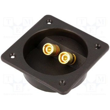 Loudspeaker terminal for plug-in connection. 30.40
