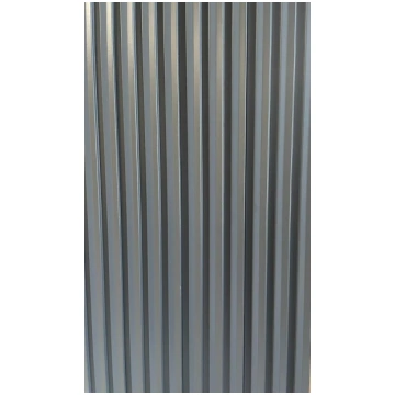 1734 mat grey smooth - MDF sienas paneli - Apdares