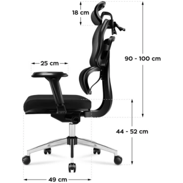 Office armchair MA-Expert 4.9 Black | MA-Expert 4.