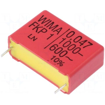 Capacitor: polypropylene | 47nF | 27.5mm | ±10% | 