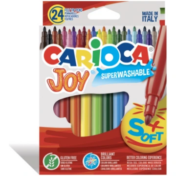 Flomasteri CARIOCA JOY 24 krāsas