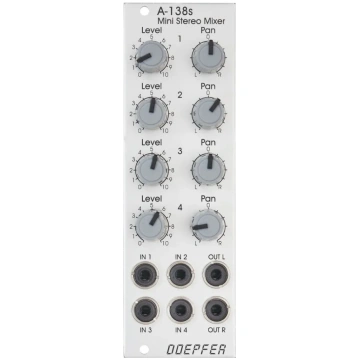 Doepfer A-138s Mini Stereo Mixer