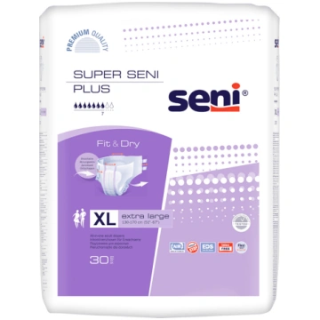 SUPER SENI Plus autiņbikses pieaugušajiem XL N30