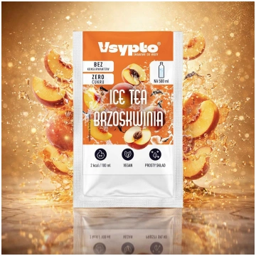 Browin Vsypto Peach Iced Tea 3 g, bez pievienota c
