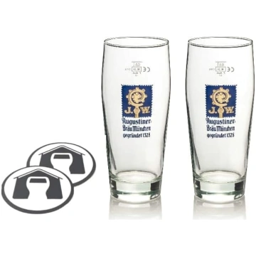 GarageBar Augustiner alus glāzes | Pint alus glāze