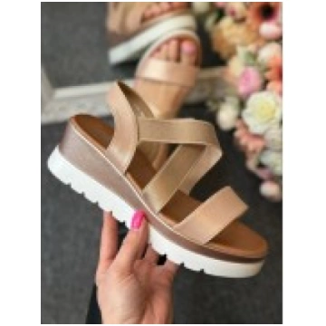 Sandales uz platformas LiLi Apavi AM30WH