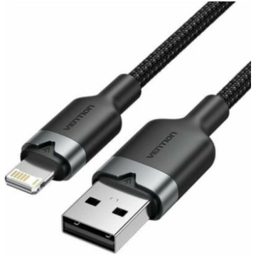 Vention kabelis USB 2.0 Type-A vīriešu uz Lightnin