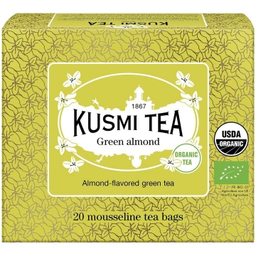 Bio zaļā tēja Green Almond papildinājums 100 g Kus