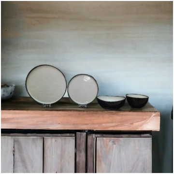 CANCAN dinnerware set | ceramic | 4PCS. (CANCAN) V
