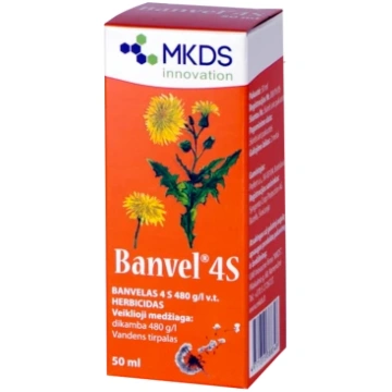 Banvel herbicīds zālieniem, 30 ml