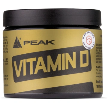 Vitamin D Peak 180 tabletes