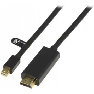 ADAPTER DELTACO MINI DISPLAYPORT / HDMI, 2M, PILNS